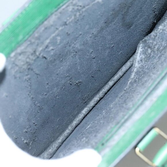 LOUIS VUITTON Epi Sac Plat Hand Bag Green M59084 LV Auth BA4170 - Picture 12 of 16